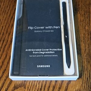 Samsung Galaxy Z Fold3 5G Black Cover with S Pen